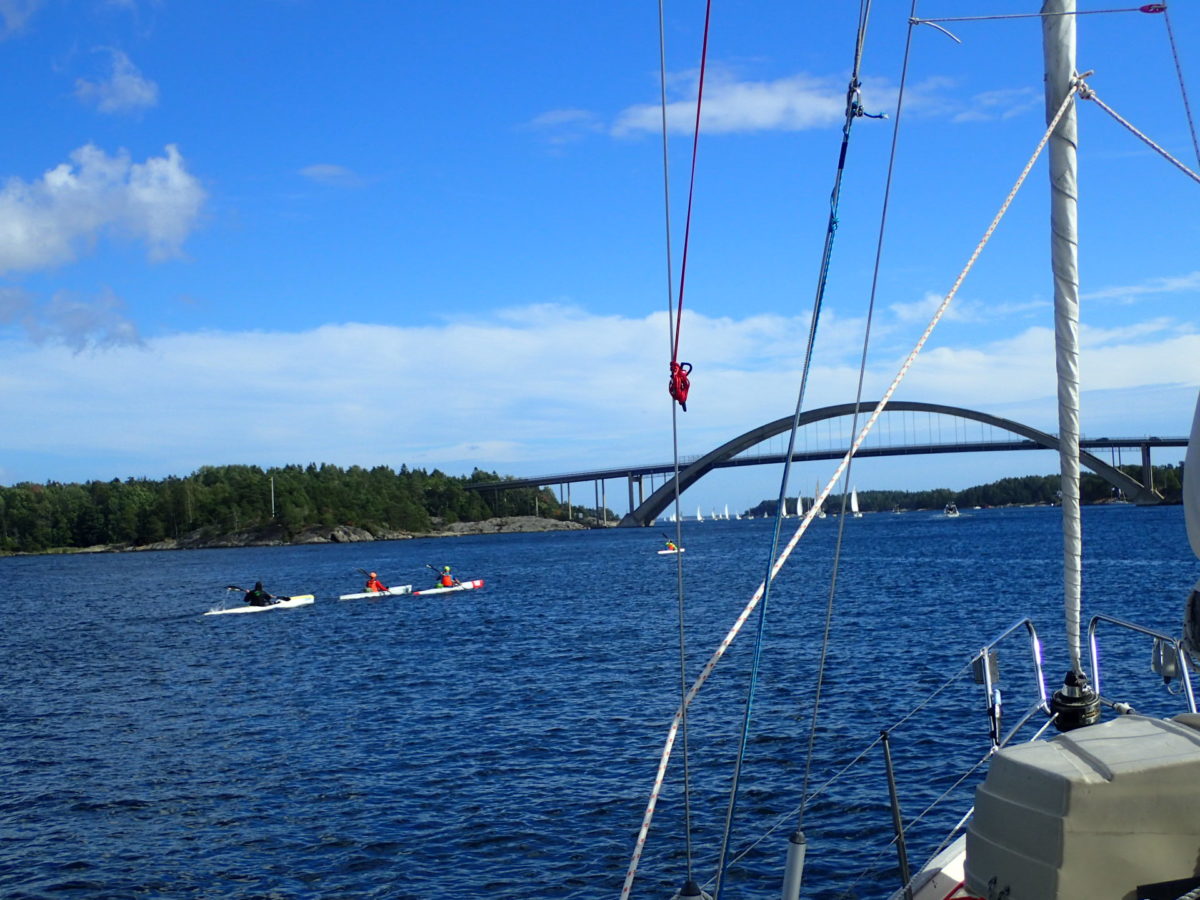 Reached my home port Bullandö Marina